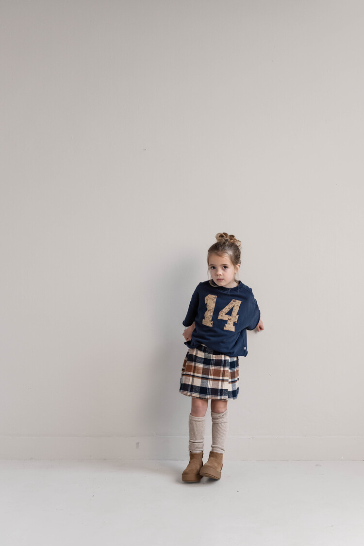 Jenest Tessie Sweater SS - Navy Blue