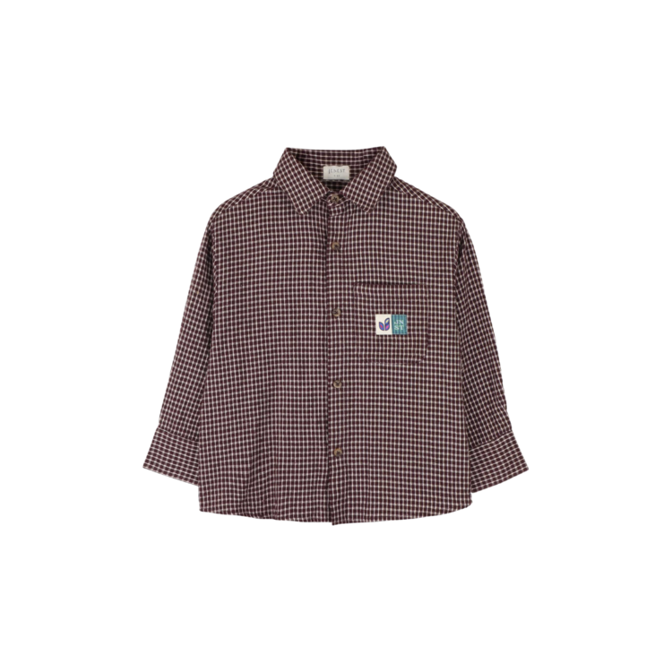 Jenest Scott Shirt - Cherry Bordeaux/Vintage Rose