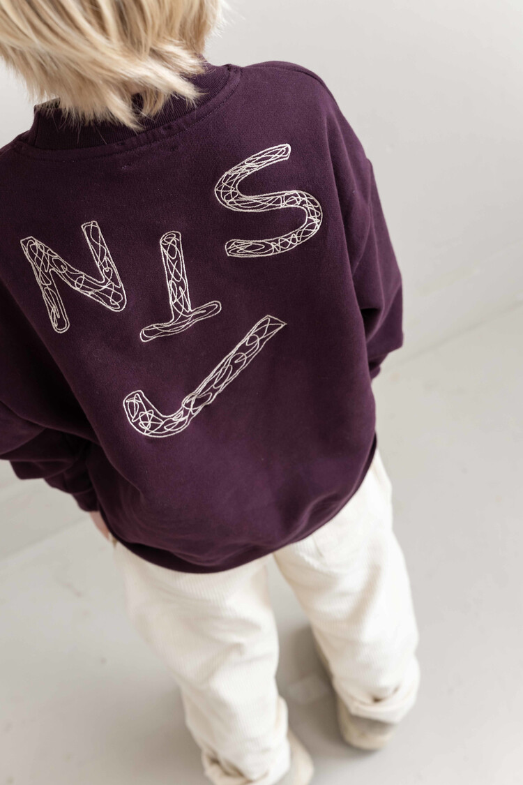 Jenest Jnst Sweater - Cherry Bordeaux