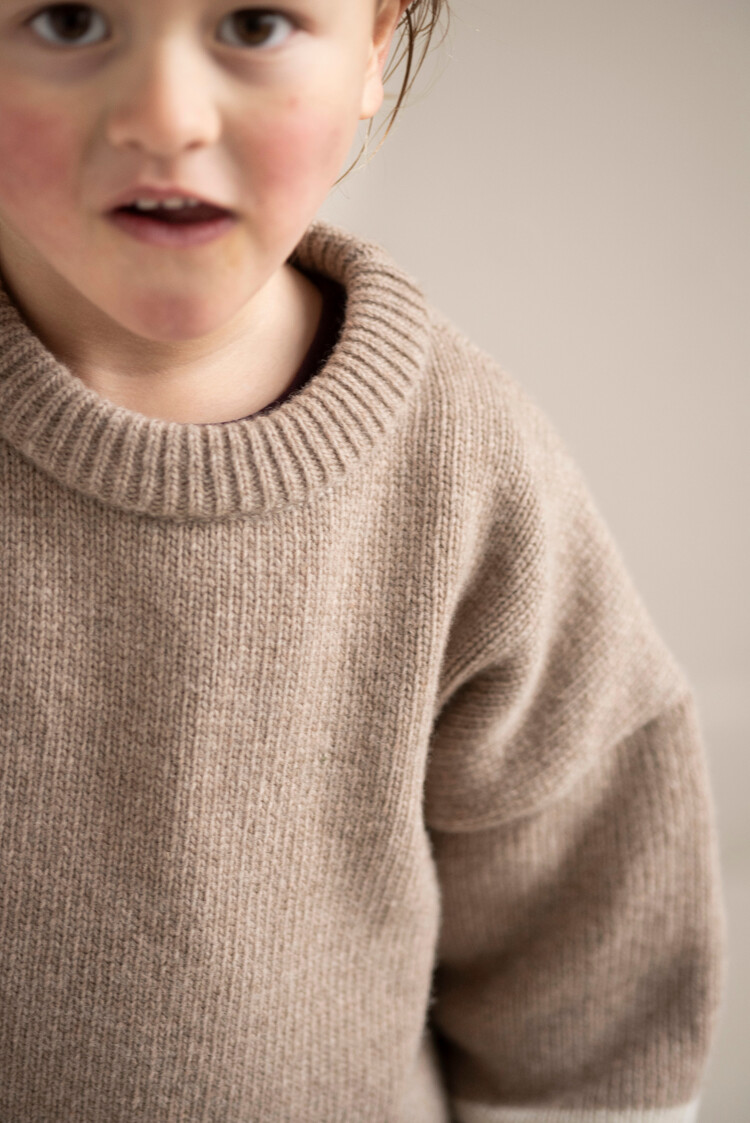 Jenest J Pullover - Beige Melange