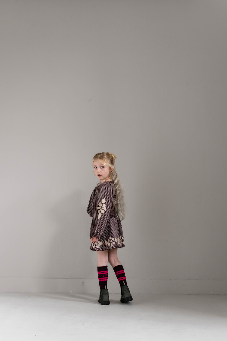 Jenest Coco Blouse - Cherry Bordeaux/Vintage Rose
