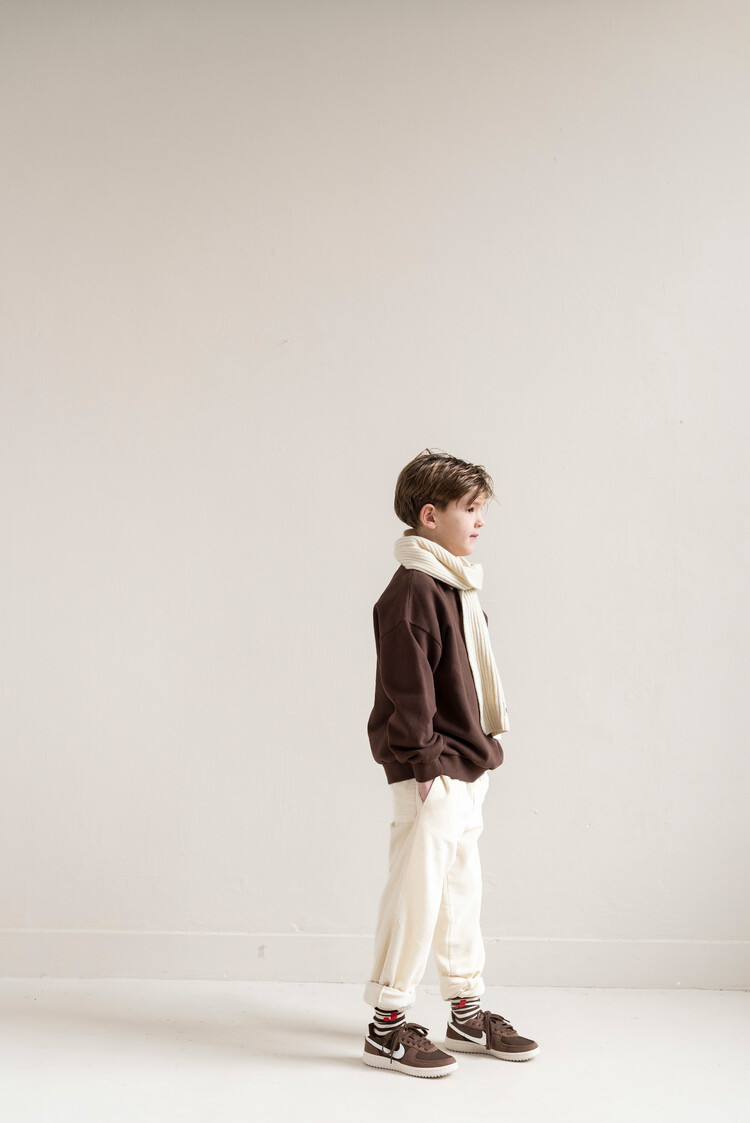 Jenest Cameron Polo Sweater - Fondant Brown