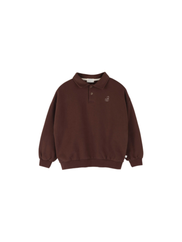 Jenest Cameron Polo Sweater - Fondant Brown