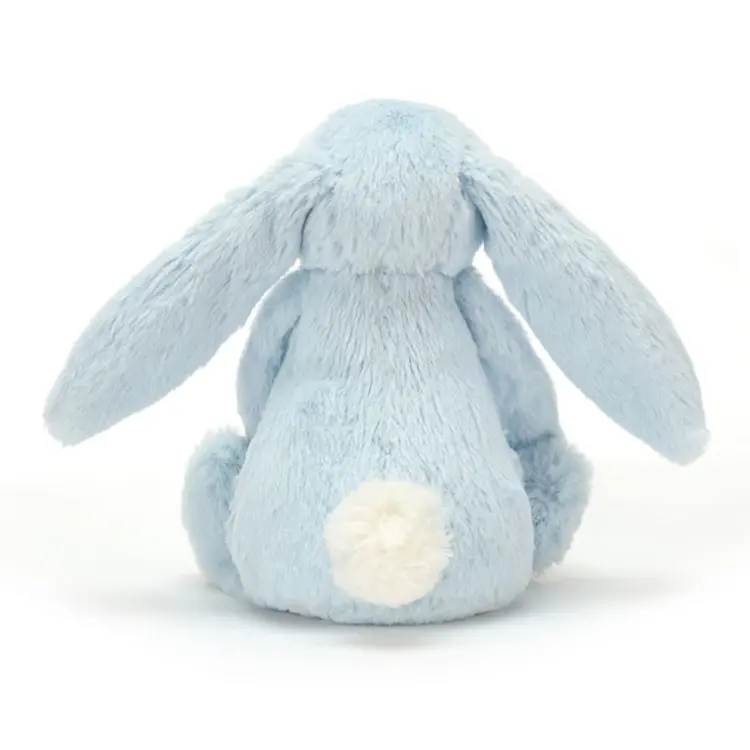 Jellycat Limited Bashful Blue Bunny Rattle