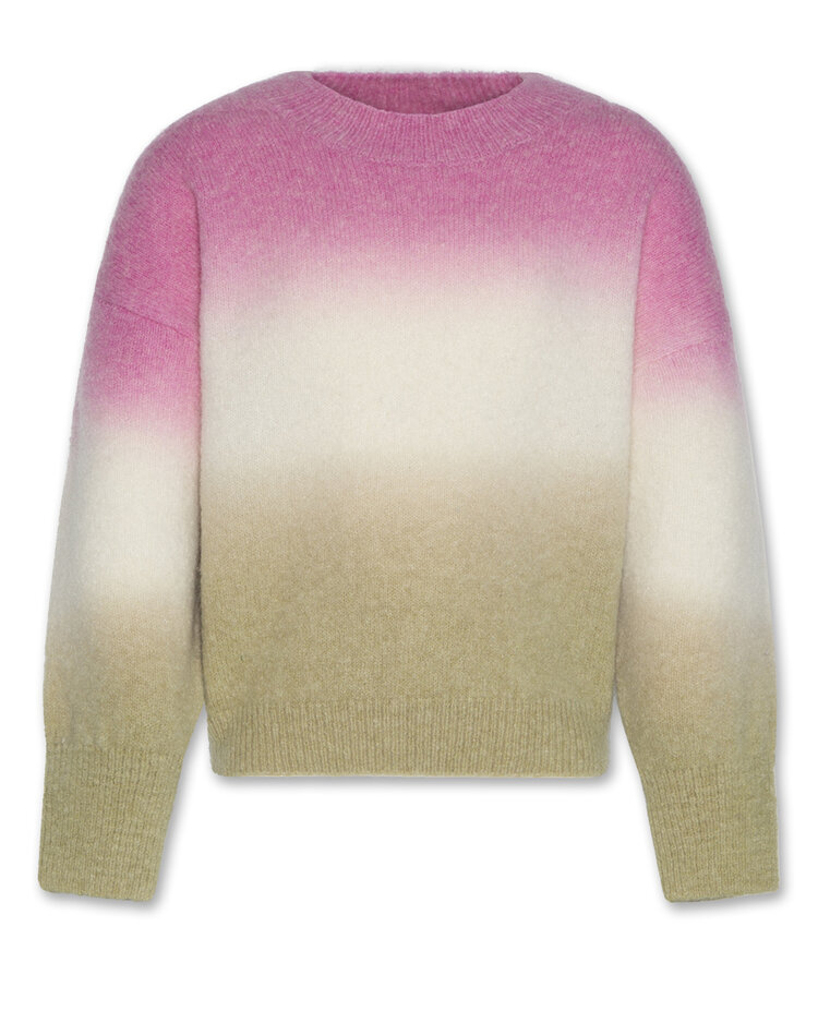 American Outfitters Brand C-neck Diup Dye - Multicolour