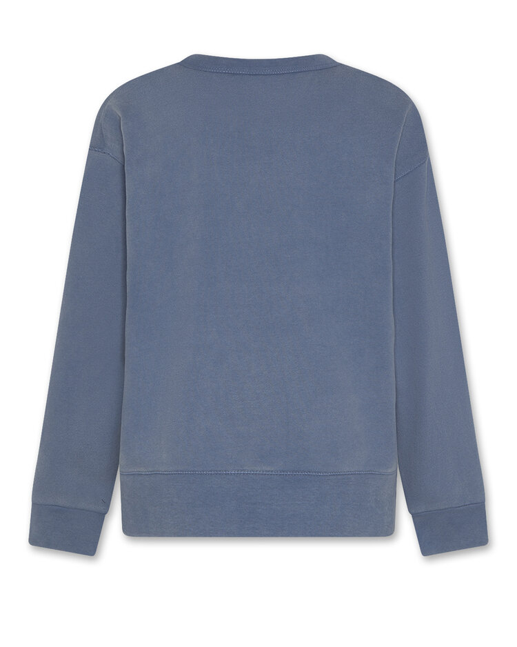 American Outfitters Oscar Sweater Hot Dog - Denim Blue