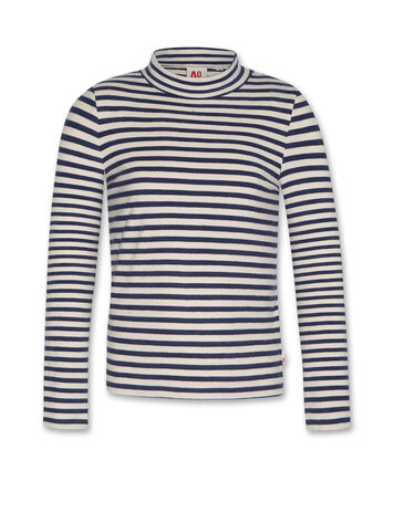 American Outfitters Cora T-shirt Stripe - Indigo