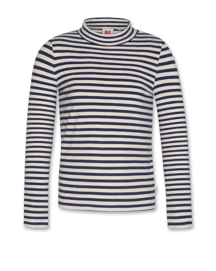 American Outfitters Cora T-shirt Stripe - Indigo