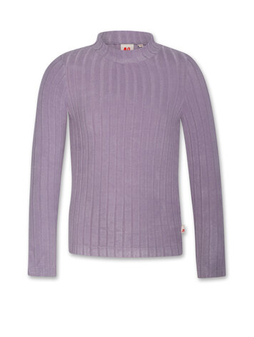 American Outfitters Cora T-shirt - Purple Ash