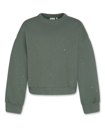 American Outfitters Noemi Sweater Strass - Forest
