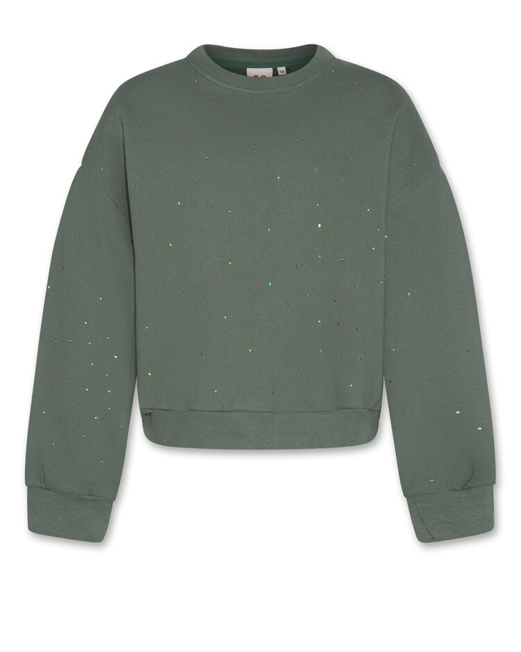 American Outfitters Noemi Sweater Strass - Forest