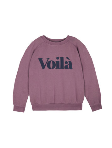 Mipounet Voila Fleece Sweatshirt - Blush Rose