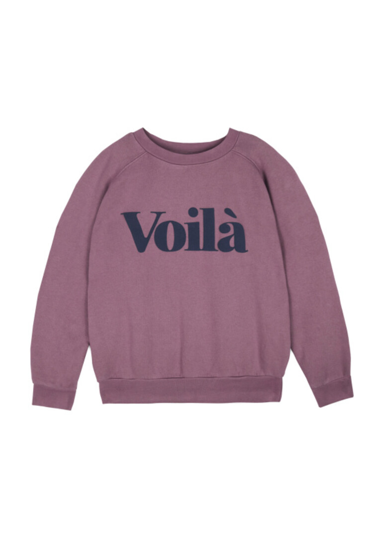 Mipounet Voila Fleece Sweatshirt - Blush Rose