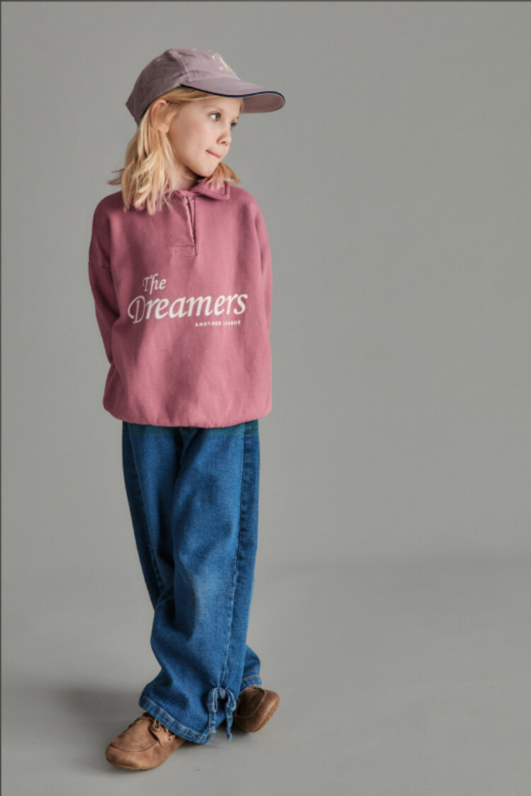 Mipounet Juliette Denim Pant - Blue