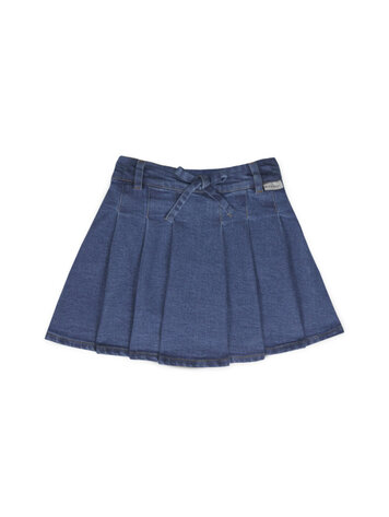 Mipounet Juliette Pleated Mini Skirt - Blue