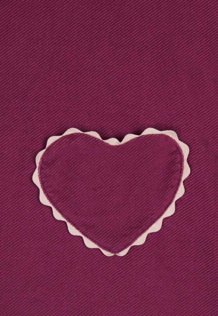 Mipounet Clotide Velvet Skirt - Magenta