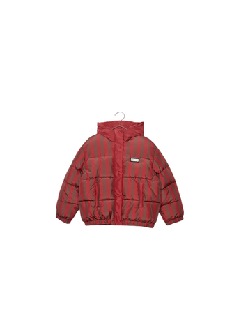 Weekend House Kids Stripped Anorak - Granate