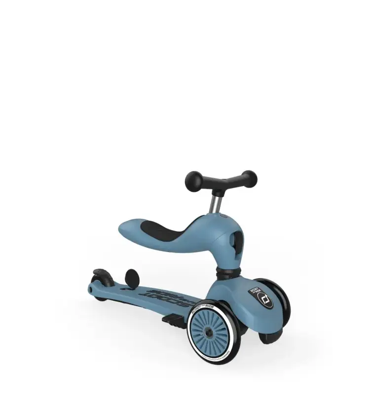 Scoot & Ride Scoot & Ride - Highwaykick 1 Push & Go - Steel