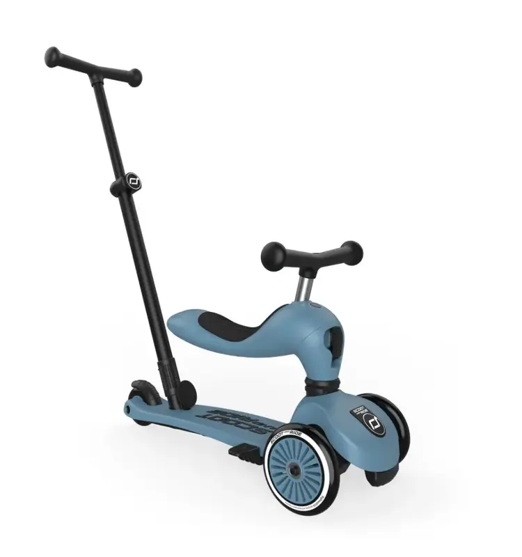 Scoot & Ride Scoot & Ride - Highwaykick 1 Push & Go - Steel