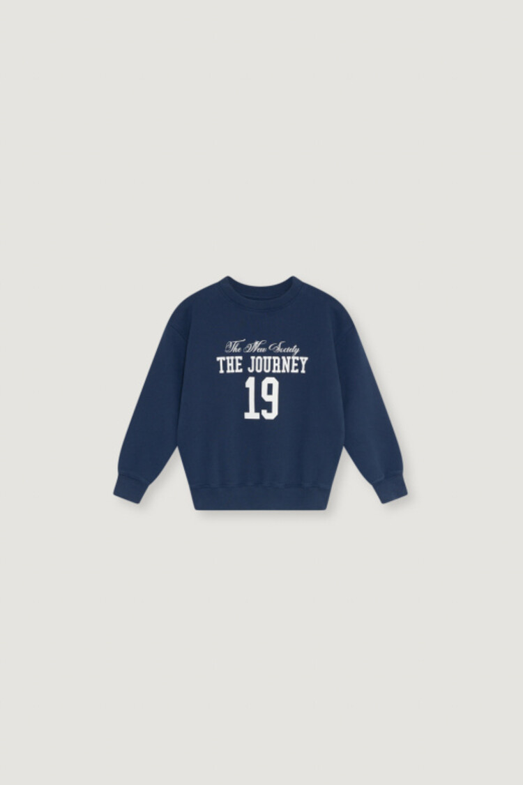 The New Society Eris Sweatshirt - Black Iris