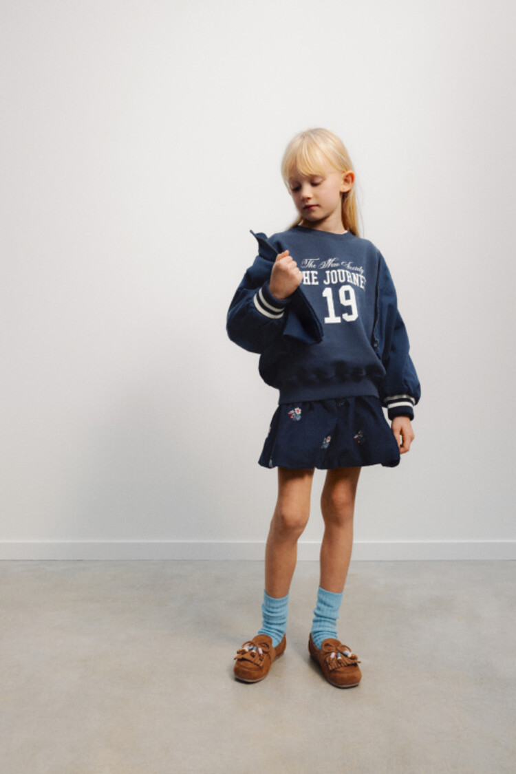 The New Society Eris Sweatshirt - Black Iris