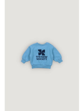 The New Society TNS Logo Baby Sweatshirt - Cyaneus