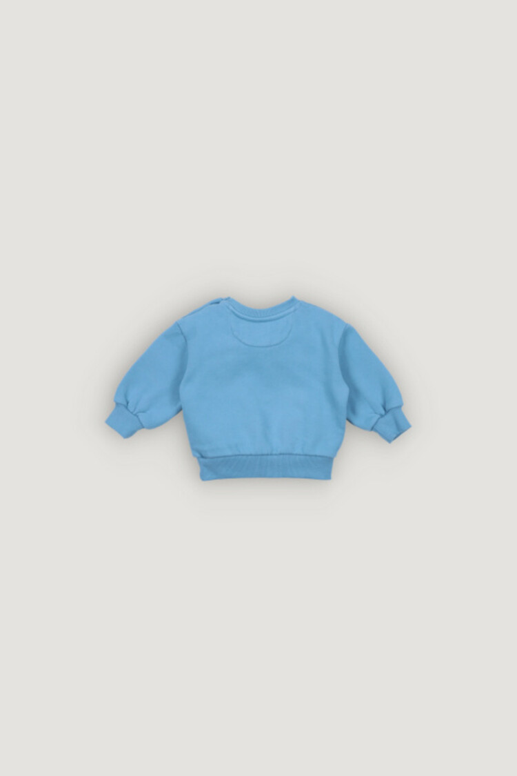 The New Society TNS Logo Baby Sweatshirt - Cyaneus