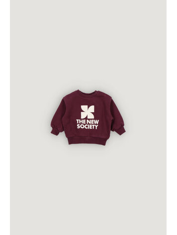 The New Society TNS Logo Baby Sweatshirt - Winetasting