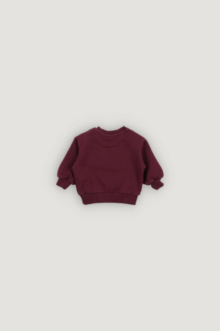 The New Society TNS Logo Baby Sweatshirt - Winetasting
