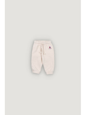 The New Society TNS Logo Baby Jogging - Whisper White Melange