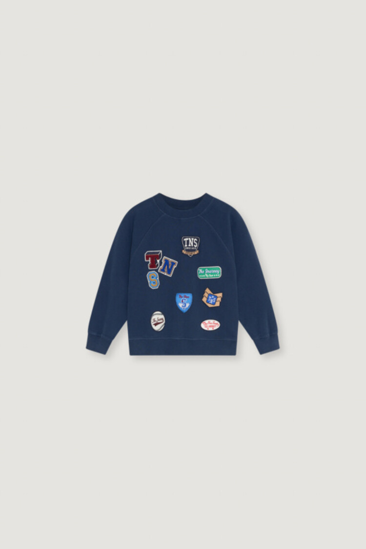 The New Society Eden Sweatshirt - Black Iris
