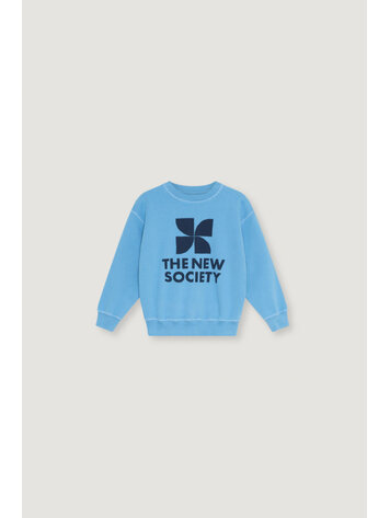 The New Society TNS Logo Sweatshirt - Cyaneus