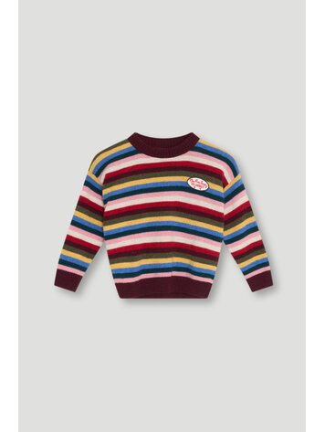 The New Society Root Jumper - Multicolor Stripes