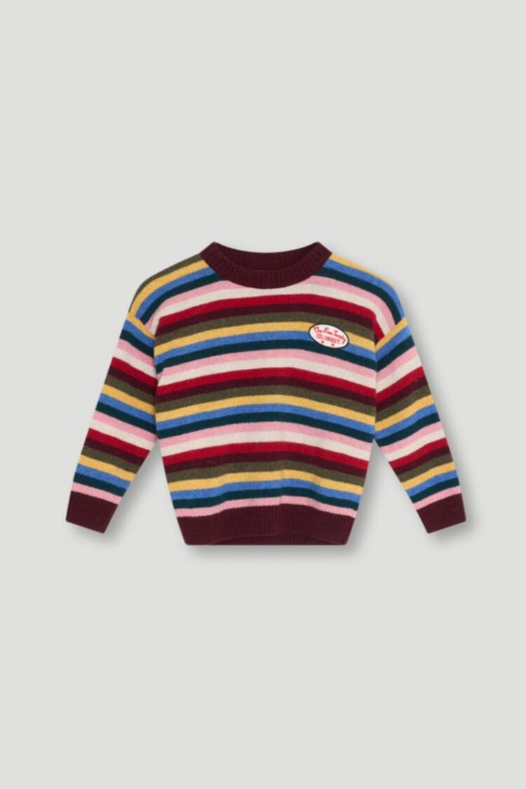 The New Society Root Jumper - Multicolor Stripes