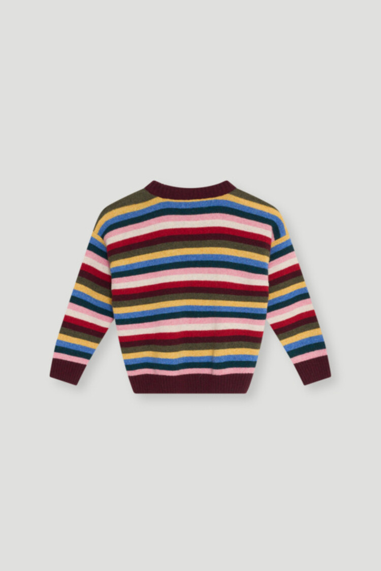 The New Society Root Jumper - Multicolor Stripes