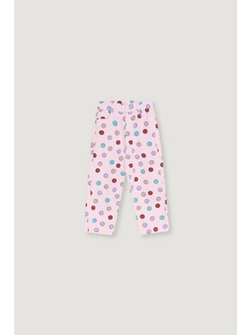 The New Society Smiley Denim Trouser - Smiley Print