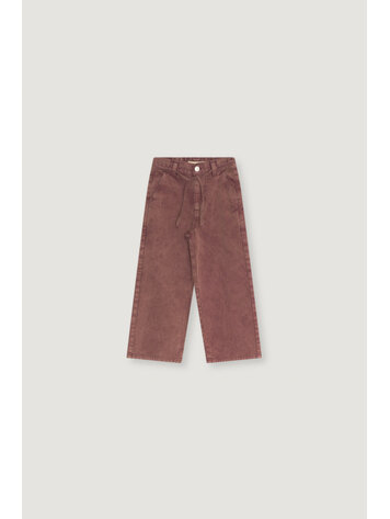 The New Society TNS Denim Wide Leg Pant - Winetasting