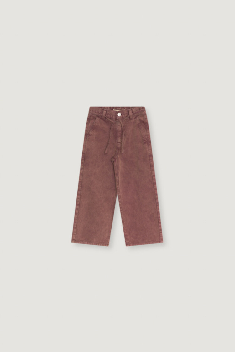 The New Society TNS Denim Wide Leg Pant - Winetasting