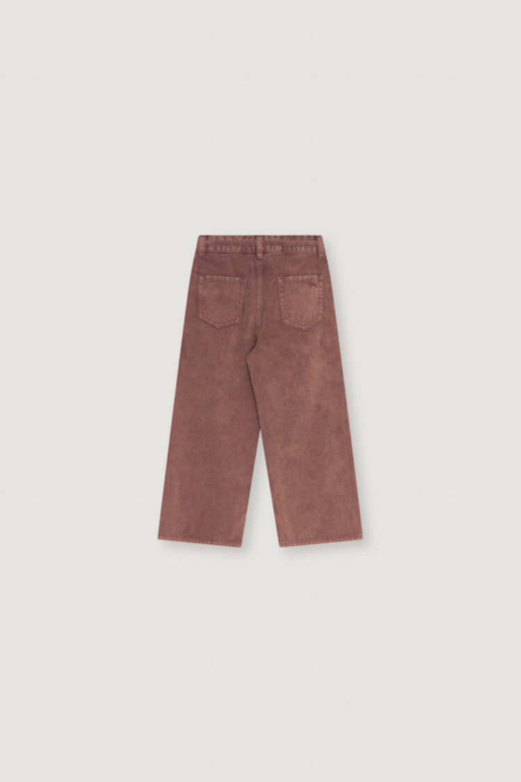 The New Society TNS Denim Wide Leg Pant - Winetasting