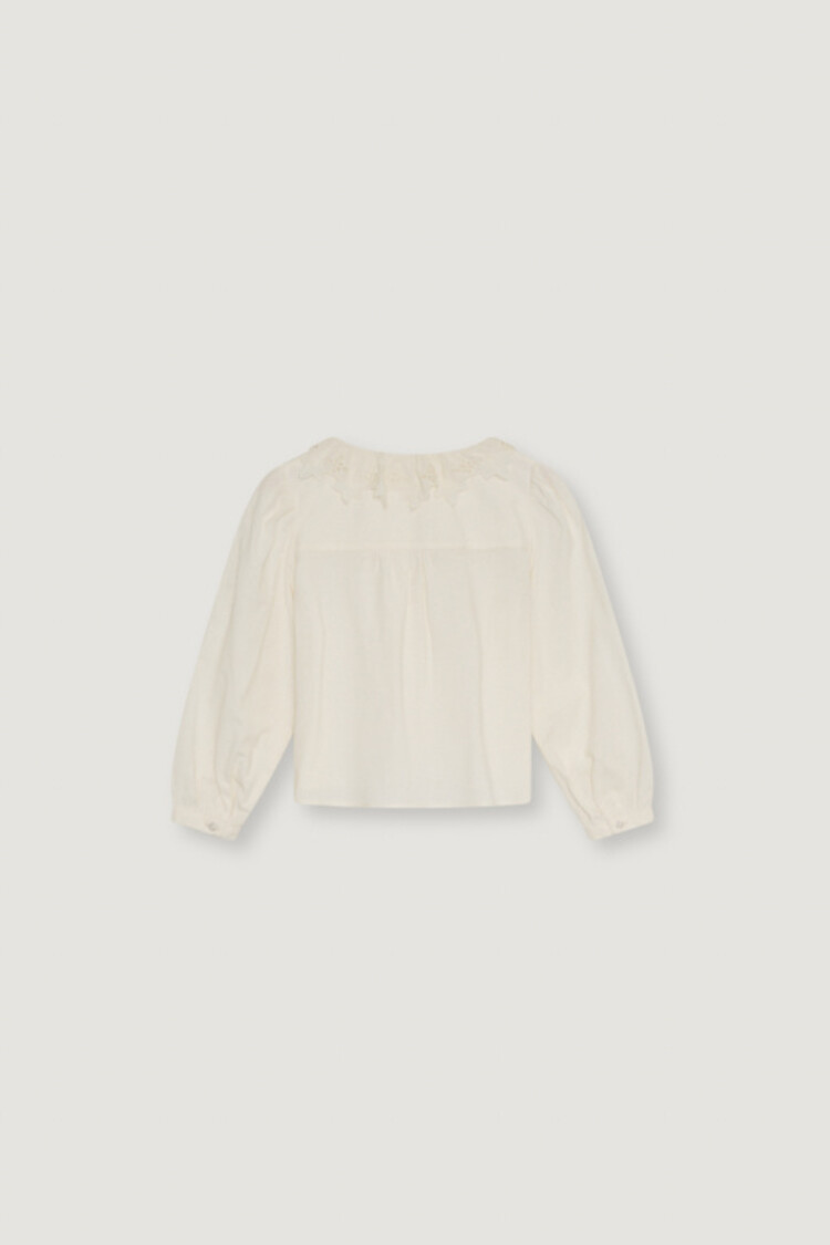 The New Society Soleil Blouse - Whisper White