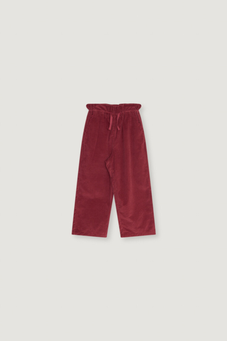 The New Society Dree Trouser - Rumba Red