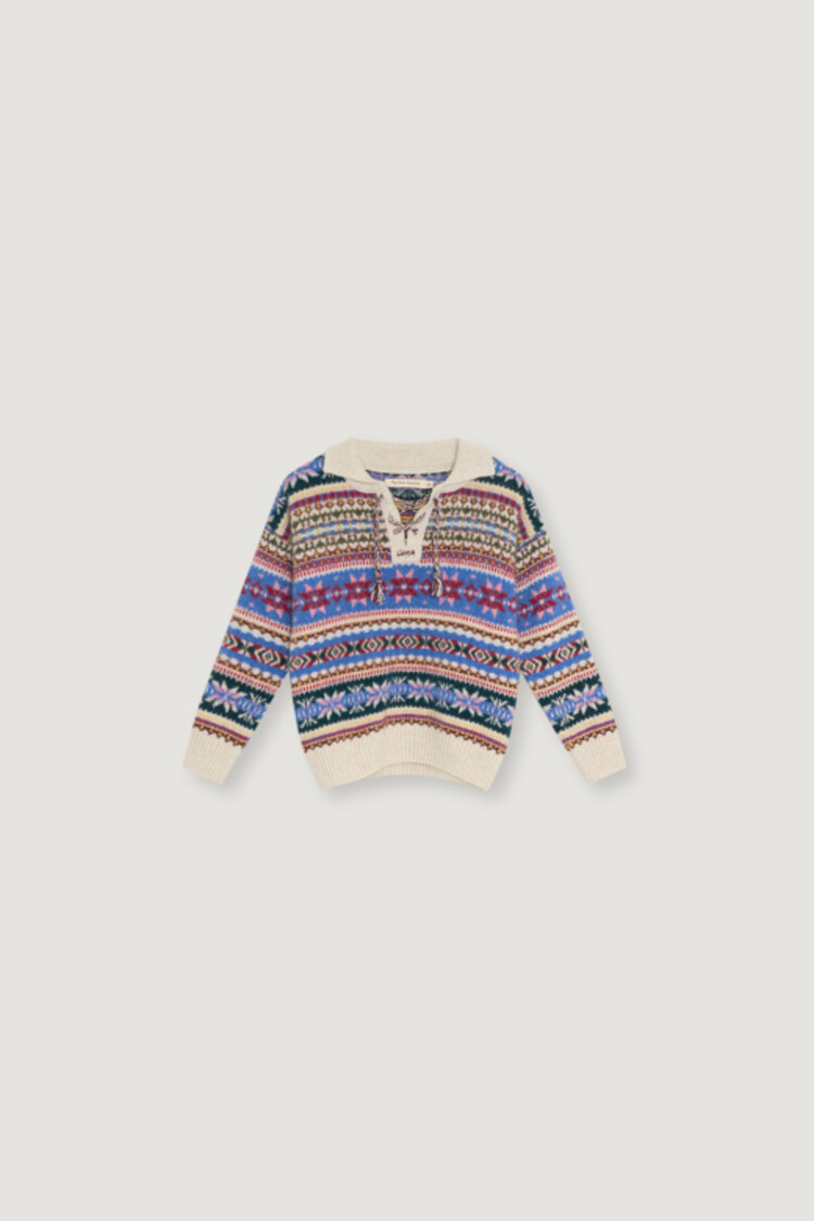 The New Society Caia Polo - Caia Jacquard