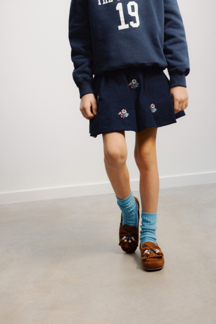 The New Society Mira Skirt - Mira Embroidery