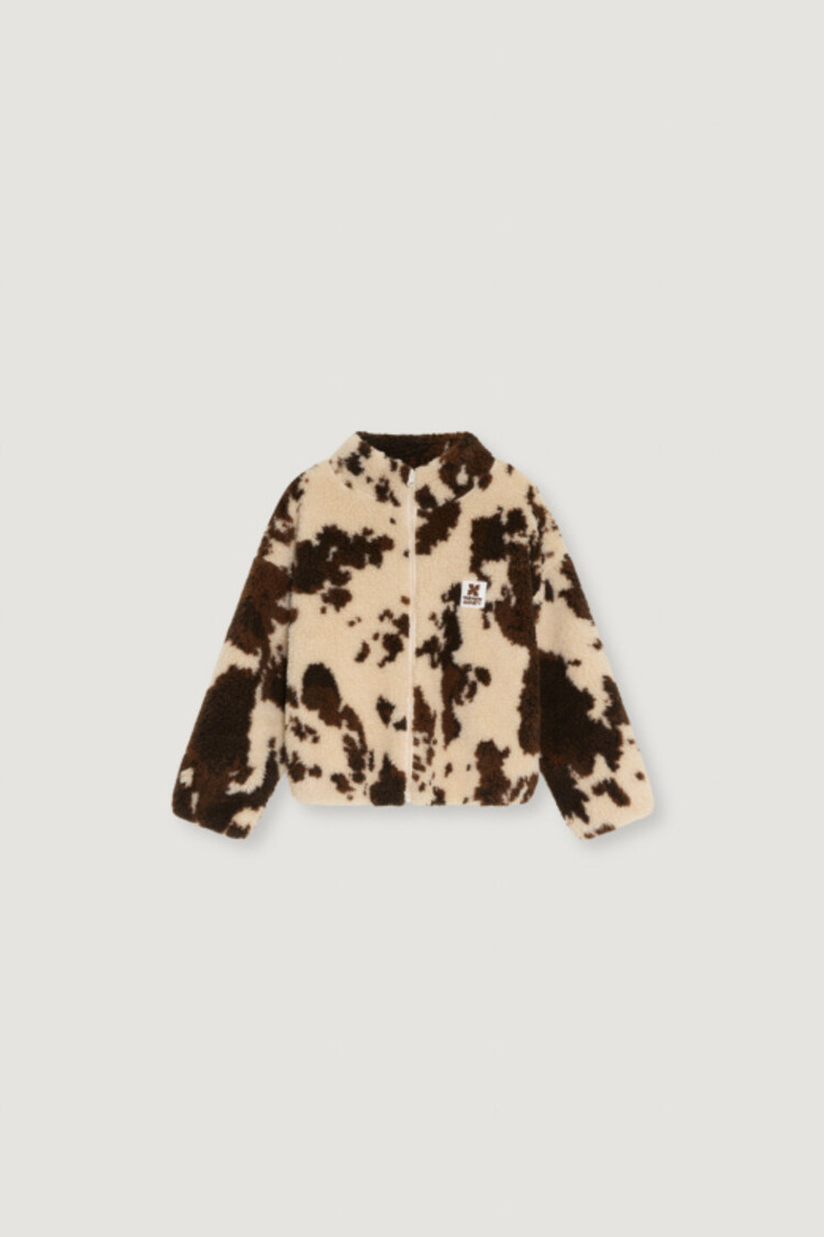 The New Society Wynn Jacket - Cow Print