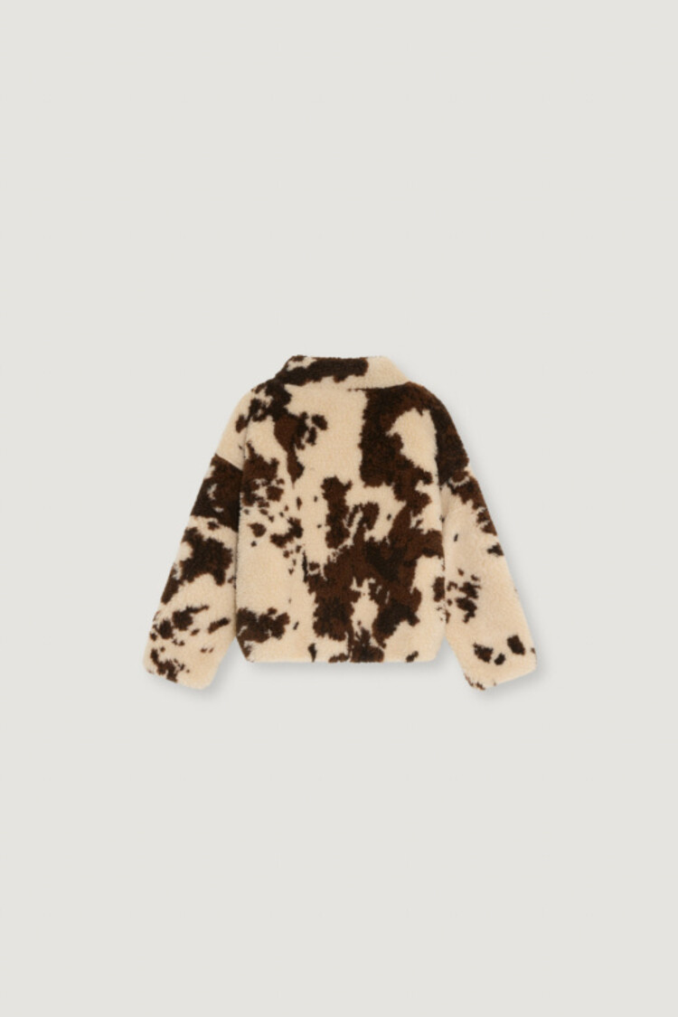 The New Society Wynn Jacket - Cow Print