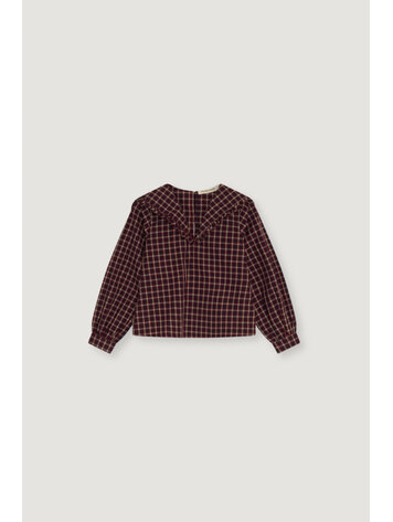 The New Society Orbit Blouse - Orbit Check