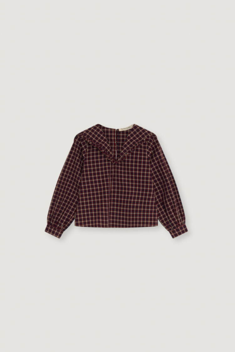 The New Society Orbit Blouse - Orbit Check