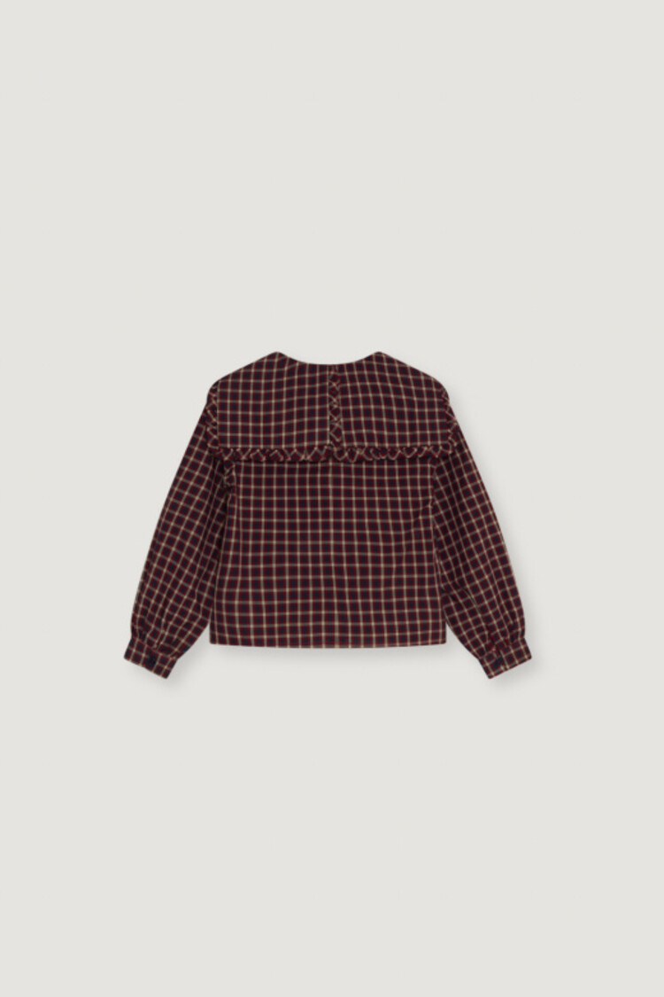 The New Society Orbit Blouse - Orbit Check
