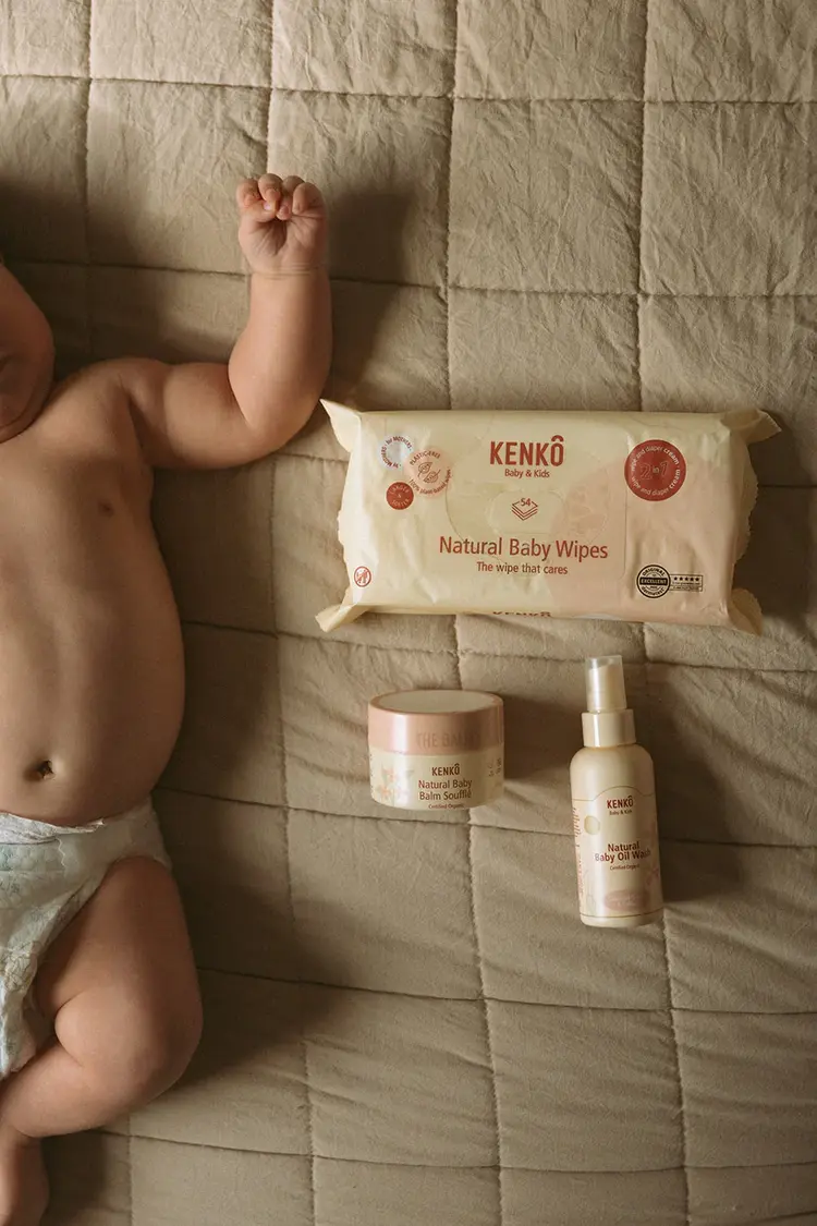 Kenkô Natural Baby Oil Wash - 100ml