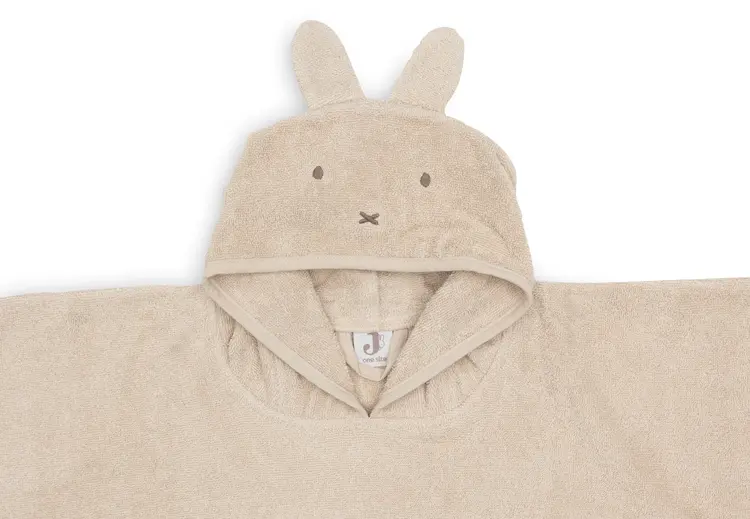 Jollein Terry Cloth Bath Poncho – Miffy Warm Sand